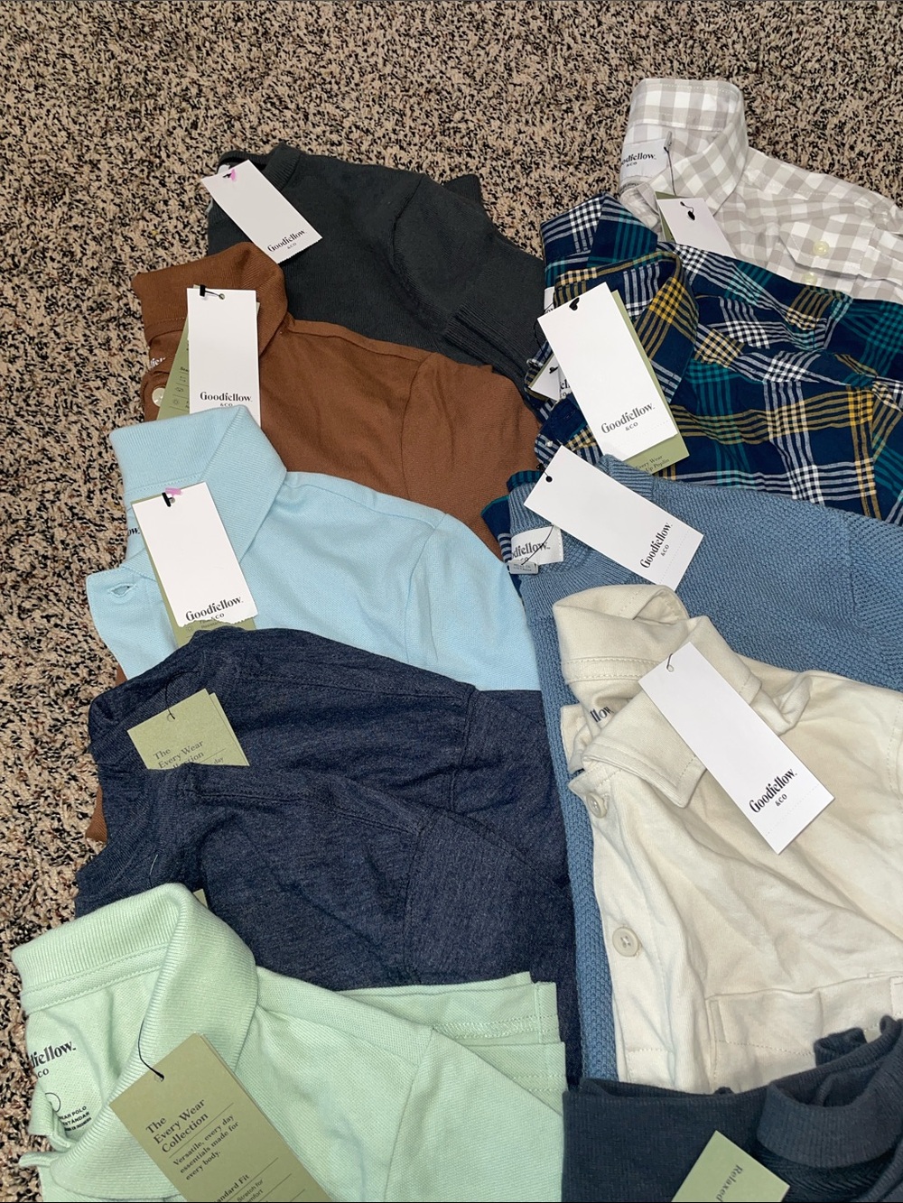 Goodfellow & Co. Men’s Size Polos & More Small Resell Bundle #14 | All NWT - Picture 3 of 4